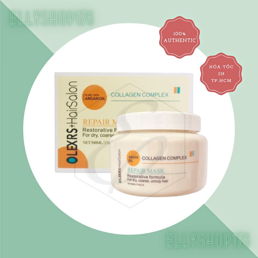 Ủ Tóc Olexrs + Hairs Salon Repair Mask